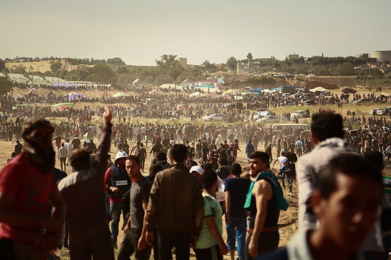 people, protest, palestine