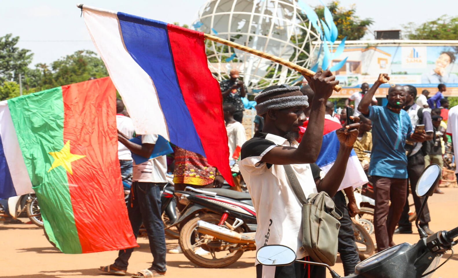 burkina faso et l'influence russe